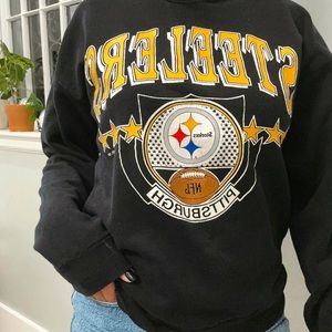 Vintage Steelers Crewneck Sweatshirt by Logo7